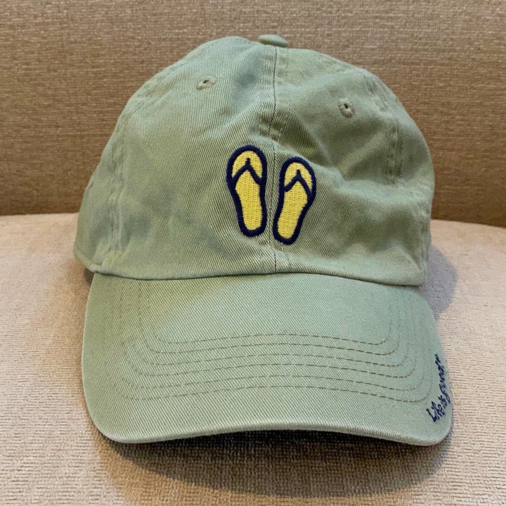 Life is Good Flip Flops Hat